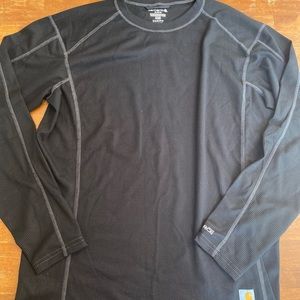 Carhartt Men’s Black Long-Sleeve Thermal Shirt
